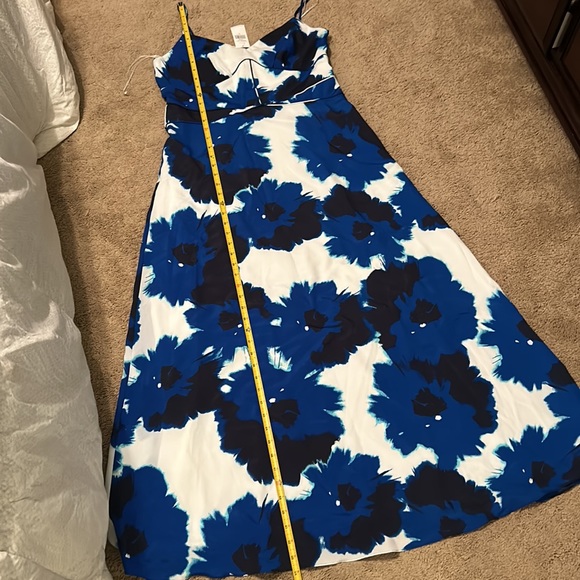 NWT Banana Republic Factory Floral Maxi Dress Size 8 - Picture 11 of 12